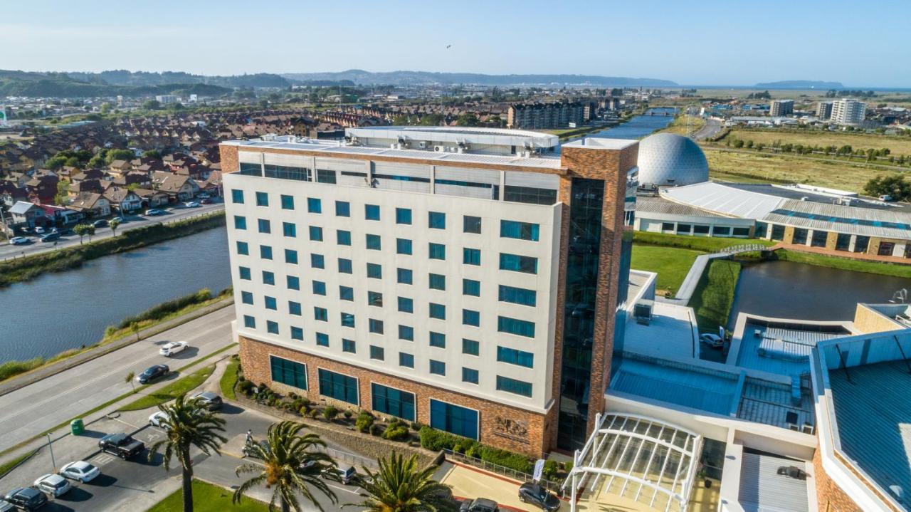 Mds Hotel Concepción Eksteriør billede Aerial view of the hotel
